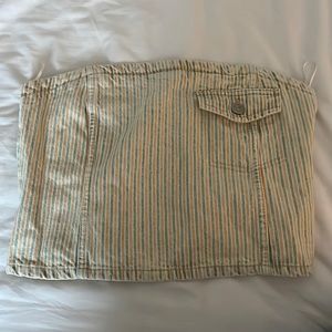 Zara striped corset